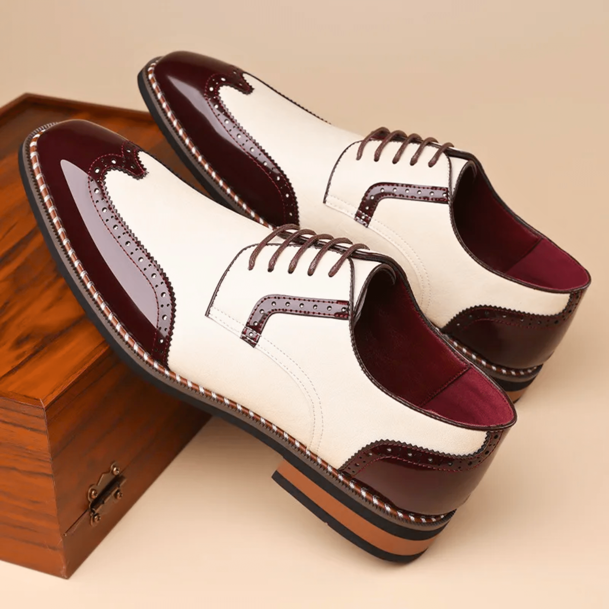 LOUIS & MARGOT | CHAUSSURES BICOLORE POUR HOMME