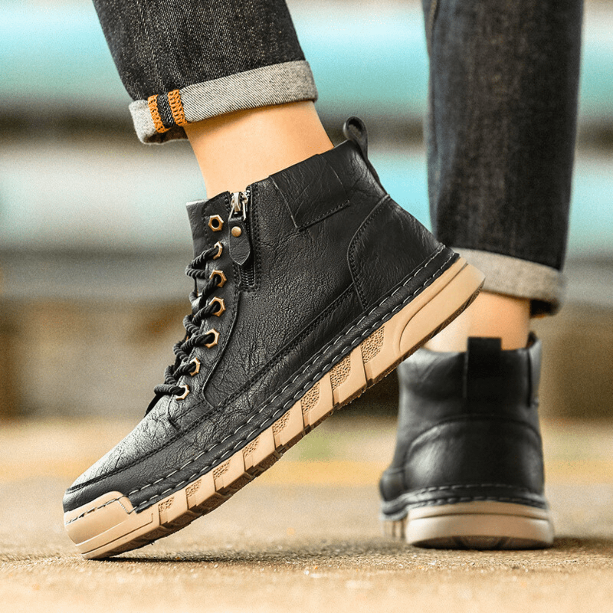 LOUIS & MARGOT | BOTTES EN CUIR POUR HOMME