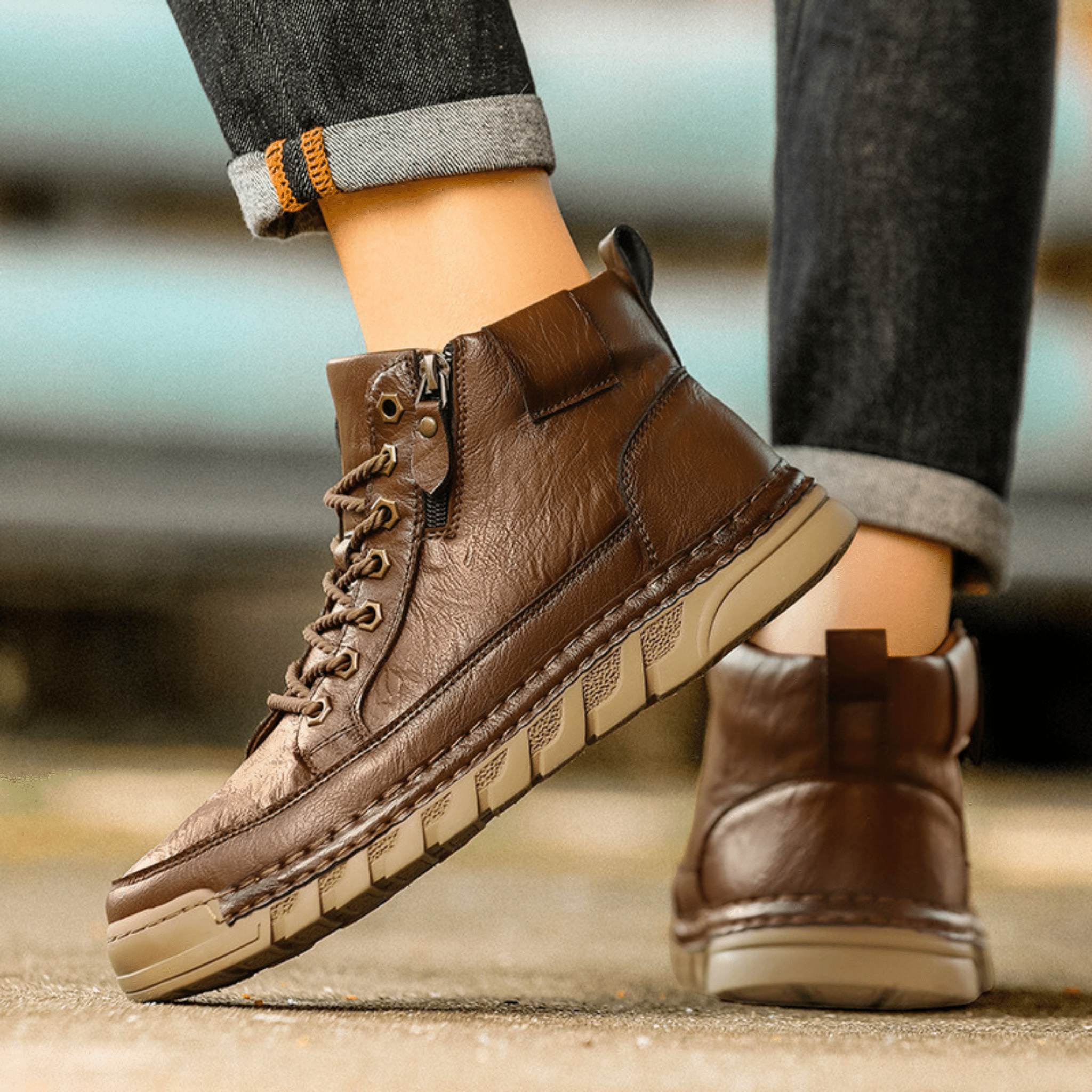 LOUIS & MARGOT | BOTTES EN CUIR POUR HOMME