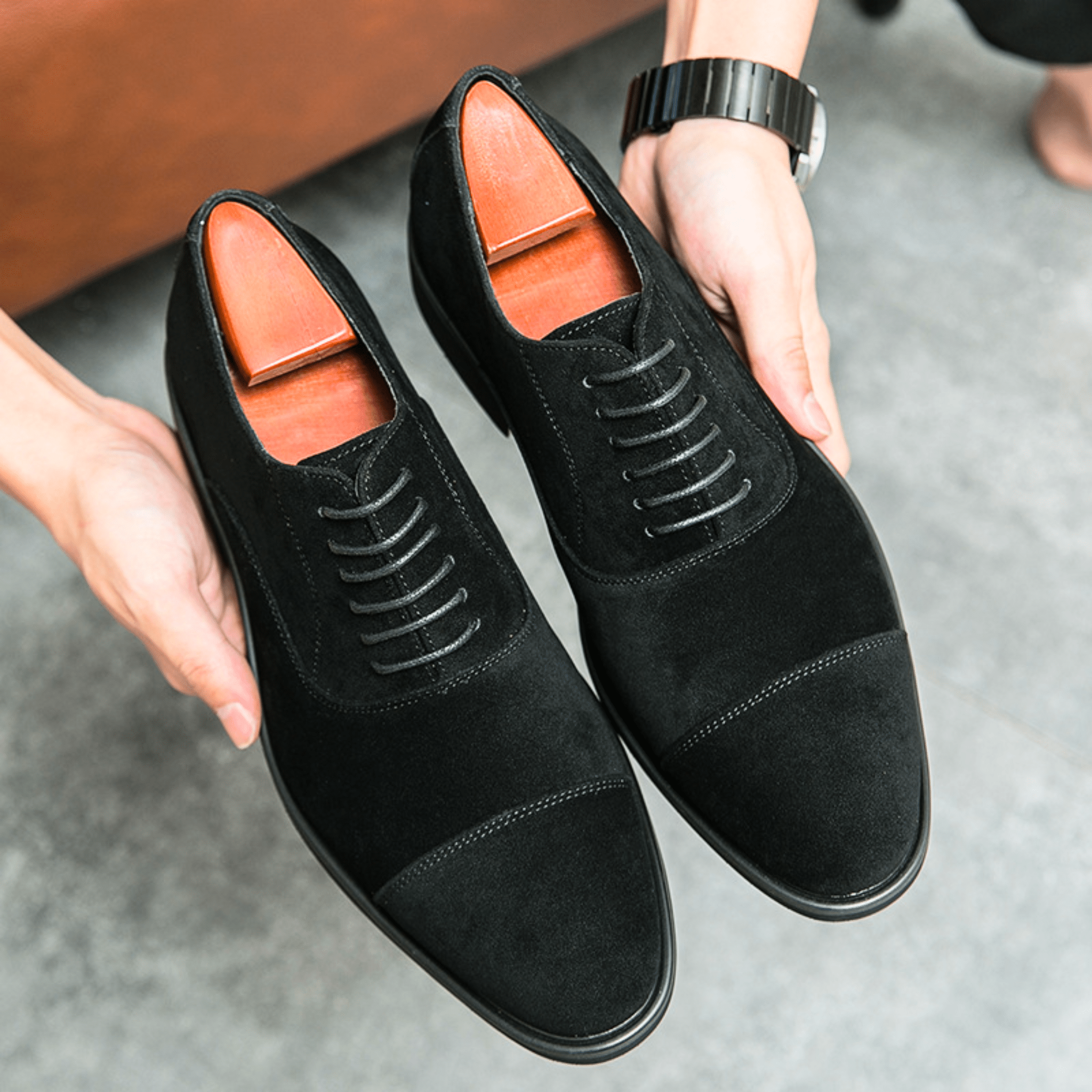 LOUIS & MARGOT | CHAUSSURES EN DAIM POUR HOMMES