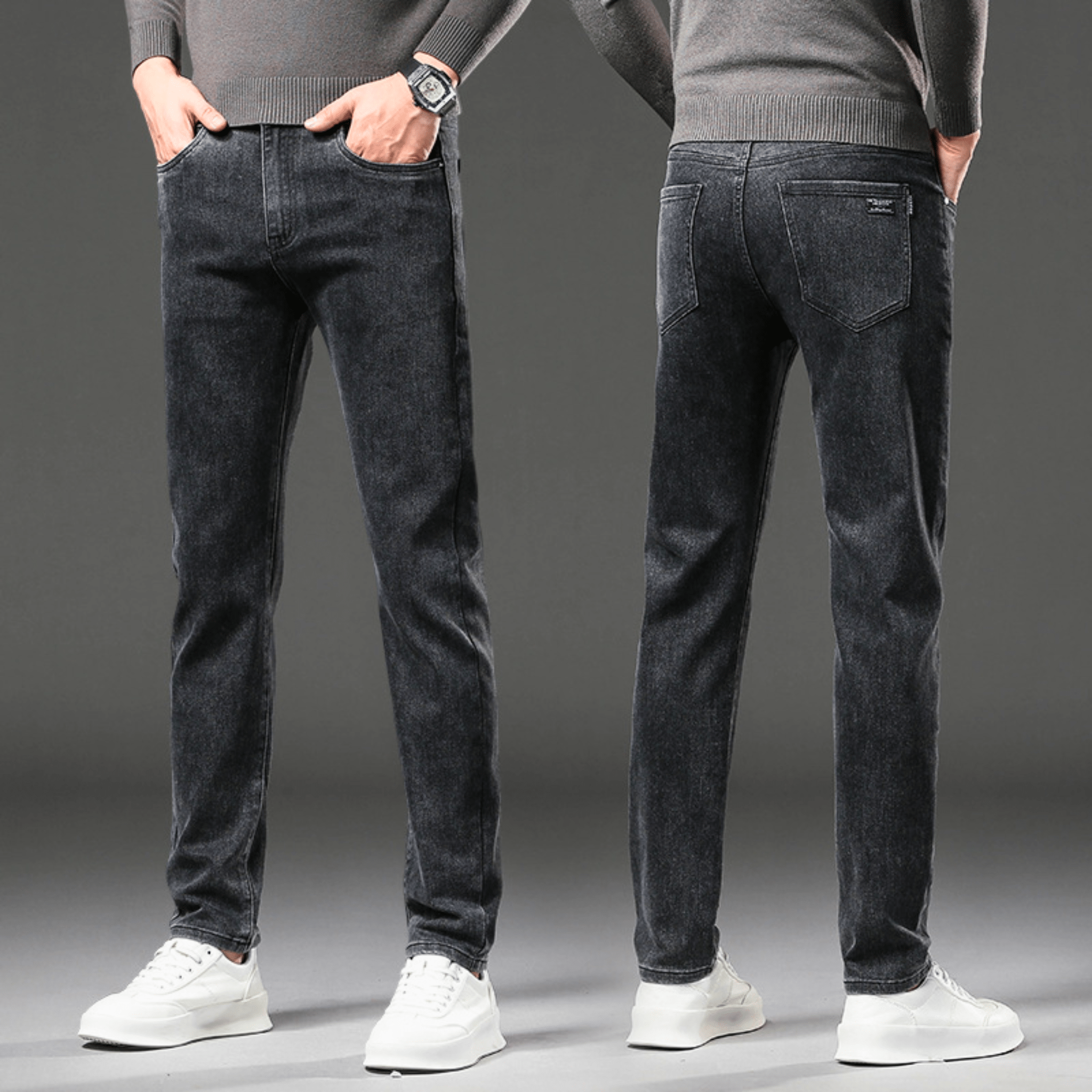 LOUIS & MARGOT | PANTALON EN DENIM THERMIQUE