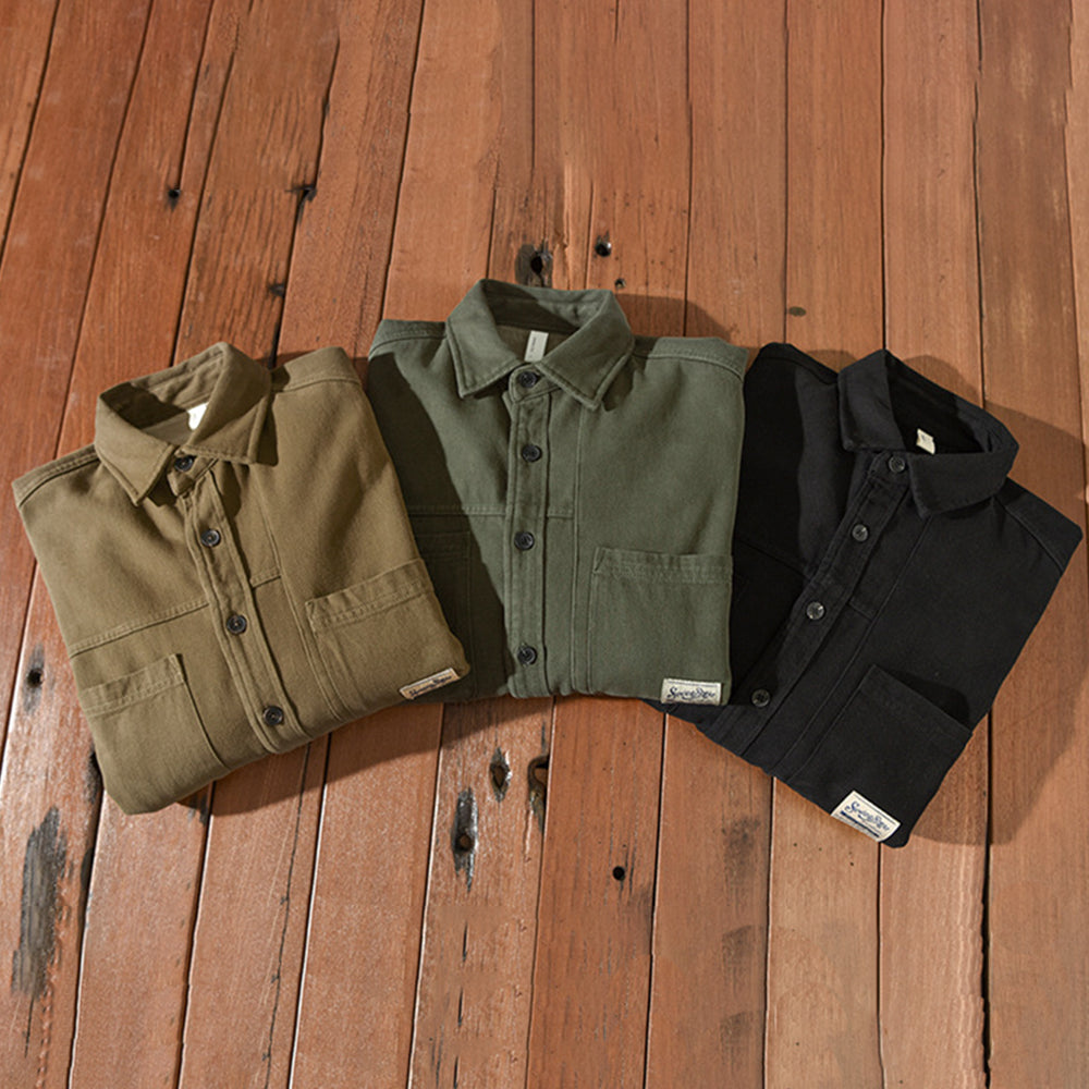 LOUIS & MARGOT | CHEMISE CARGO EN POLAIRE POUR HOMME