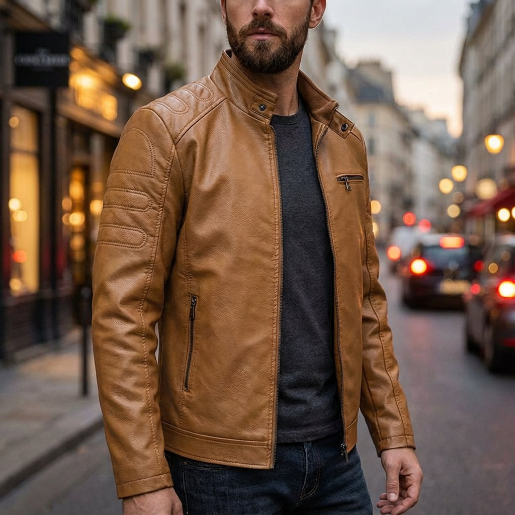 LOUIS & MARGOT | VESTE STYLE MOTO POUR HOMME