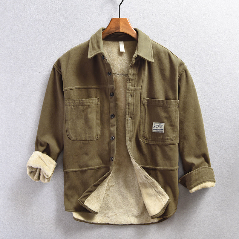 LOUIS & MARGOT | CHEMISE CARGO EN POLAIRE POUR HOMME