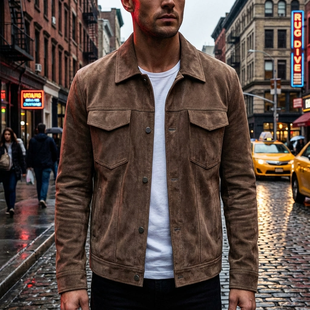 LOUIS & MARGOT | VESTE DE TRAVAIL RÉTRO POUR HOMME