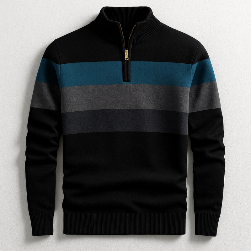 LOUIS & MARGOT | PULLOVER AVEC ZIP POUR HOMME