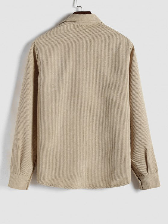 LOUIS & MARGOT | CHEMISE MANCHES LONGUES DEMI-BOUTONS POUR HOMME