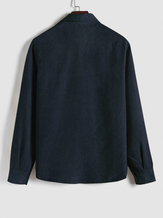 LOUIS & MARGOT | CHEMISE MANCHES LONGUES DEMI-BOUTONS POUR HOMME