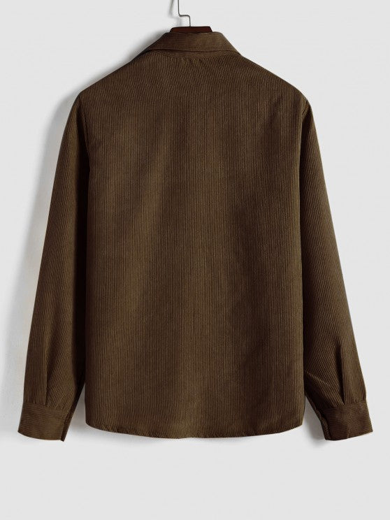 LOUIS & MARGOT | CHEMISE MANCHES LONGUES DEMI-BOUTONS POUR HOMME