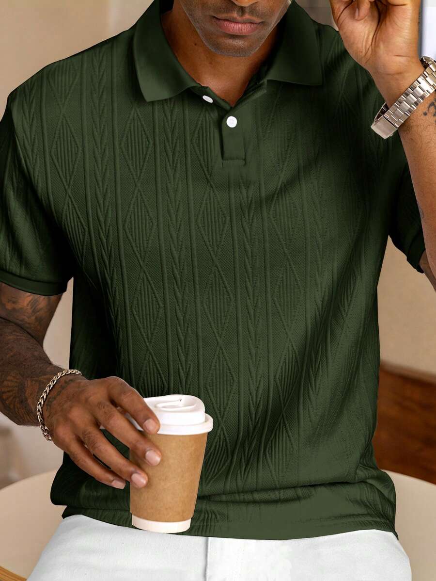 GIANNI | POLO CASUAL ÉTÉ AVEC BOUTONS
