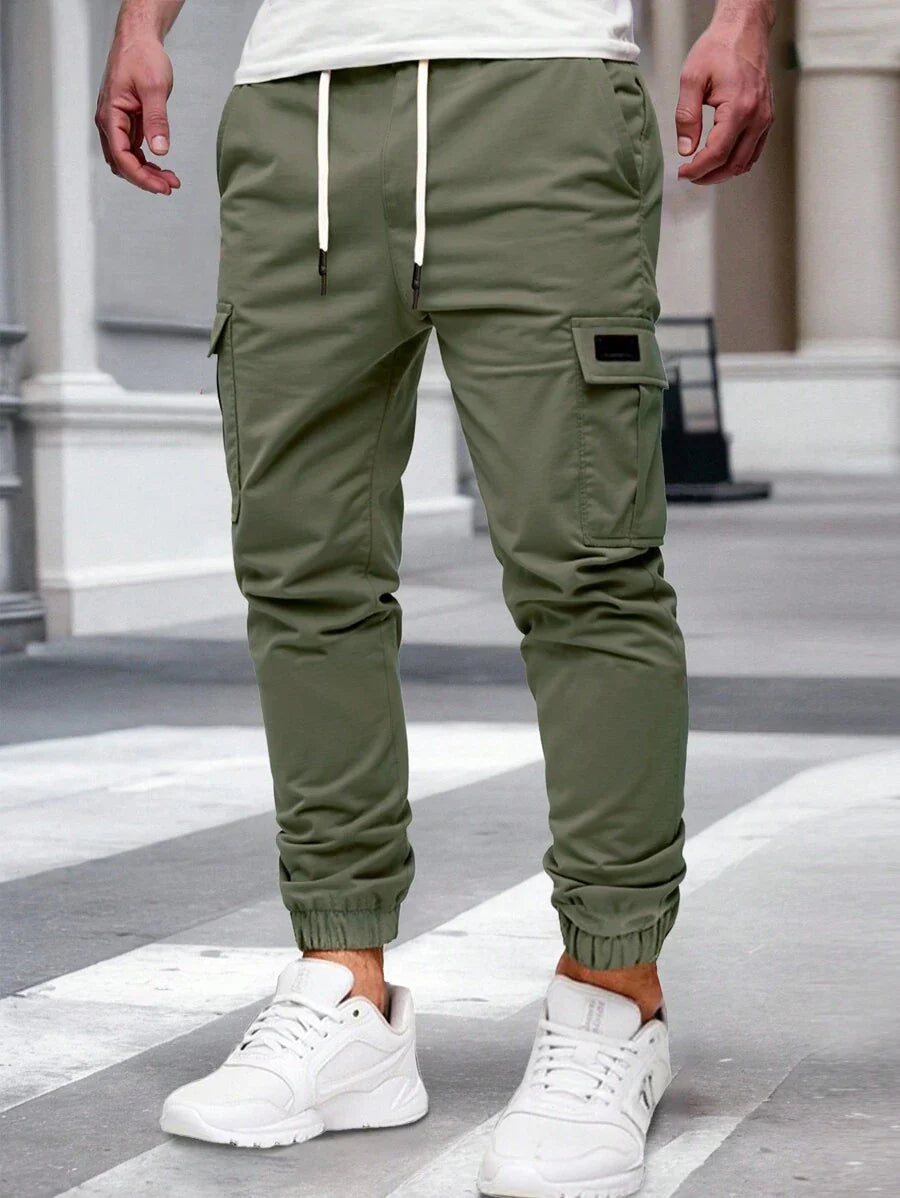 RICCARDO | JOGGERS CARGO LÉGERS AVEC POCHES