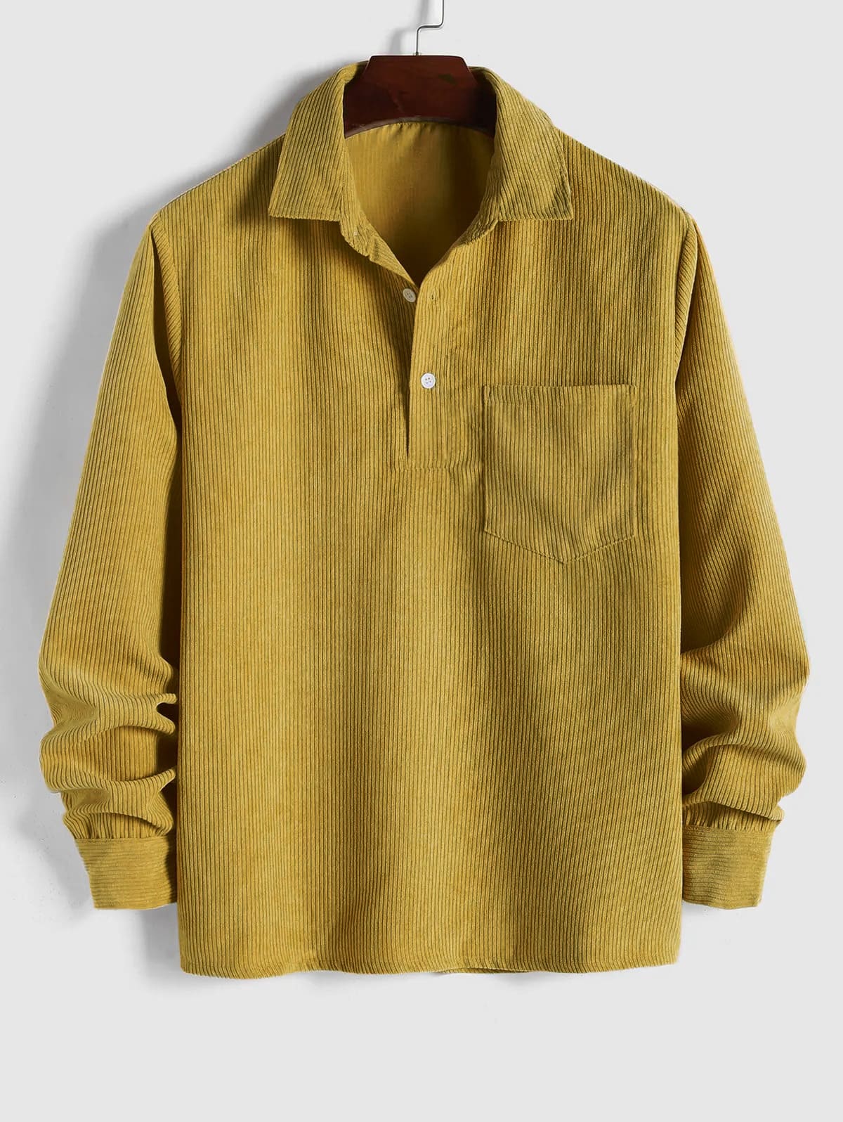 LOUIS & MARGOT | CHEMISE MANCHES LONGUES DEMI-BOUTONS POUR HOMME
