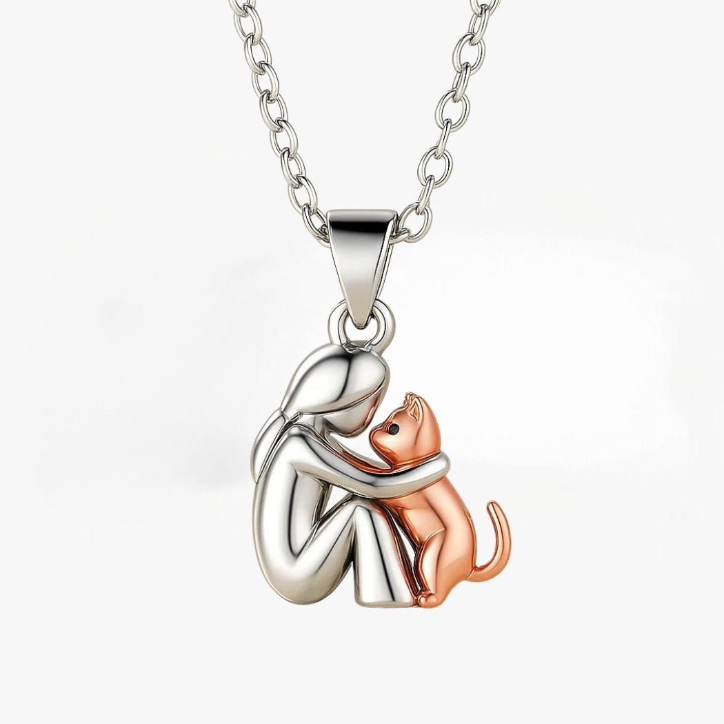 Beth™ - Collier en forme de chat