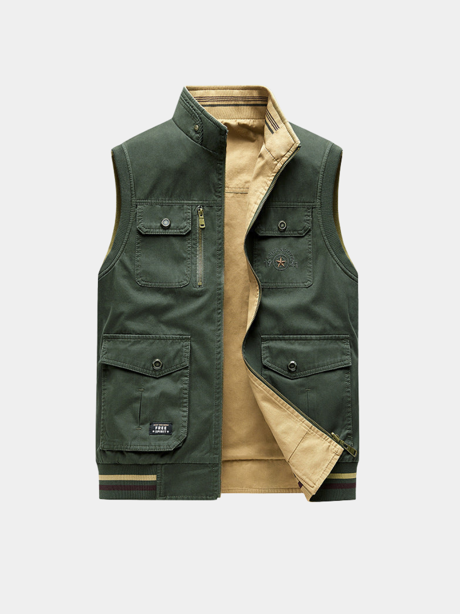 LOUIS & MARGOT | GILET HOMME EN COTON PREMIUM DE LUXE