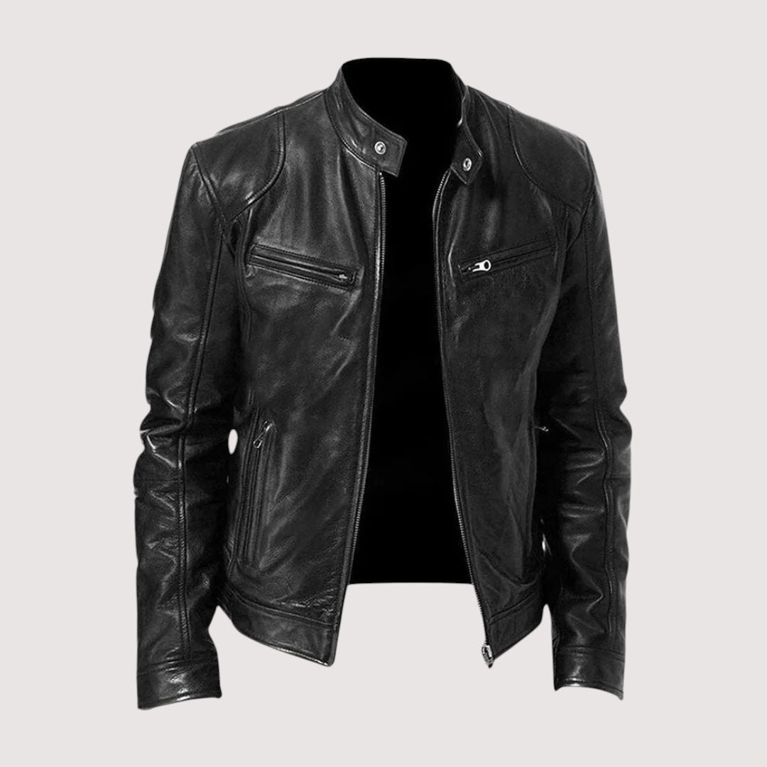 LOUIS & MARGOT | VESTE EN CUIR HAUT DE GAMME ÉLÉGANTE POUR HOMME