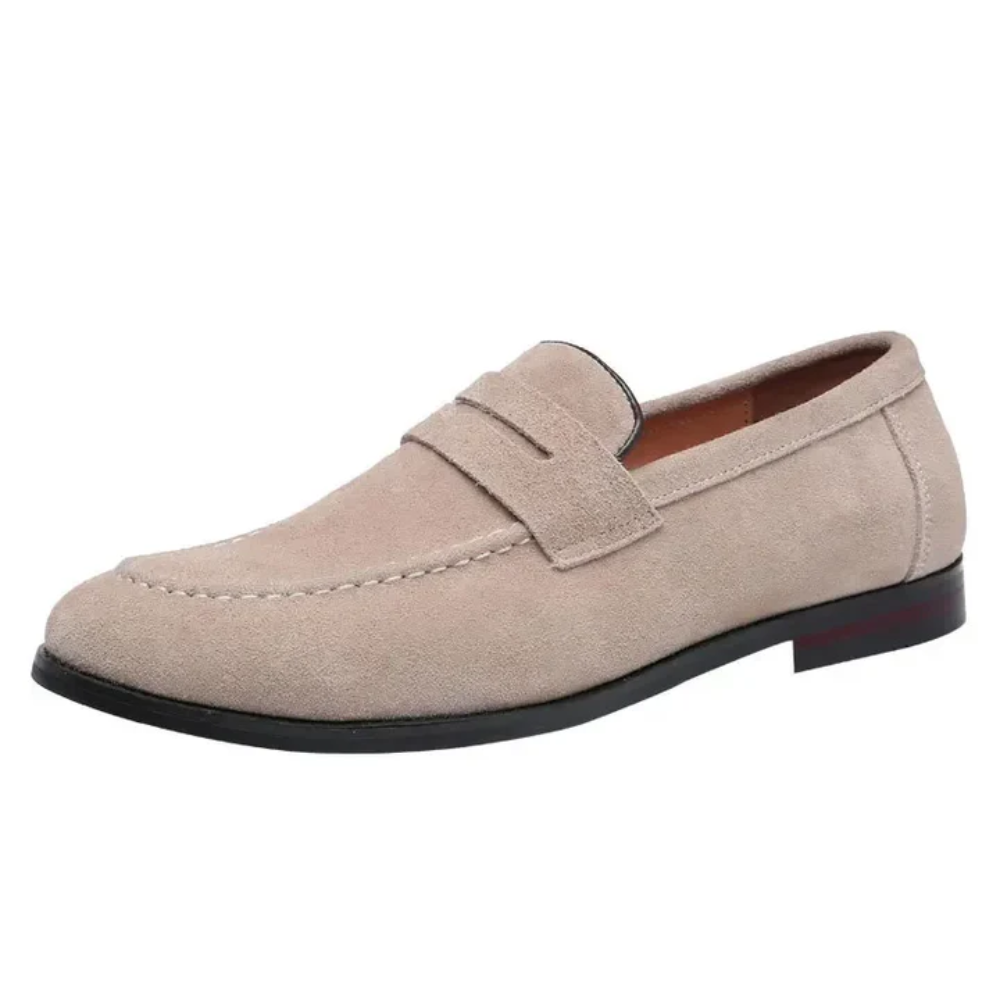 Loafers en suède d'été