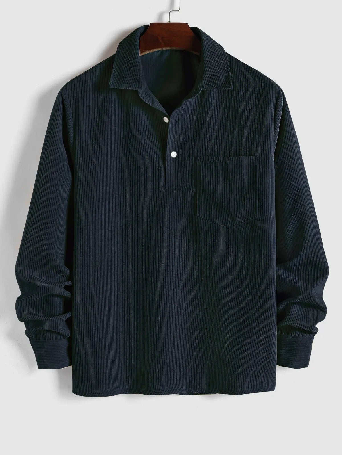 LOUIS & MARGOT | CHEMISE MANCHES LONGUES DEMI-BOUTONS POUR HOMME