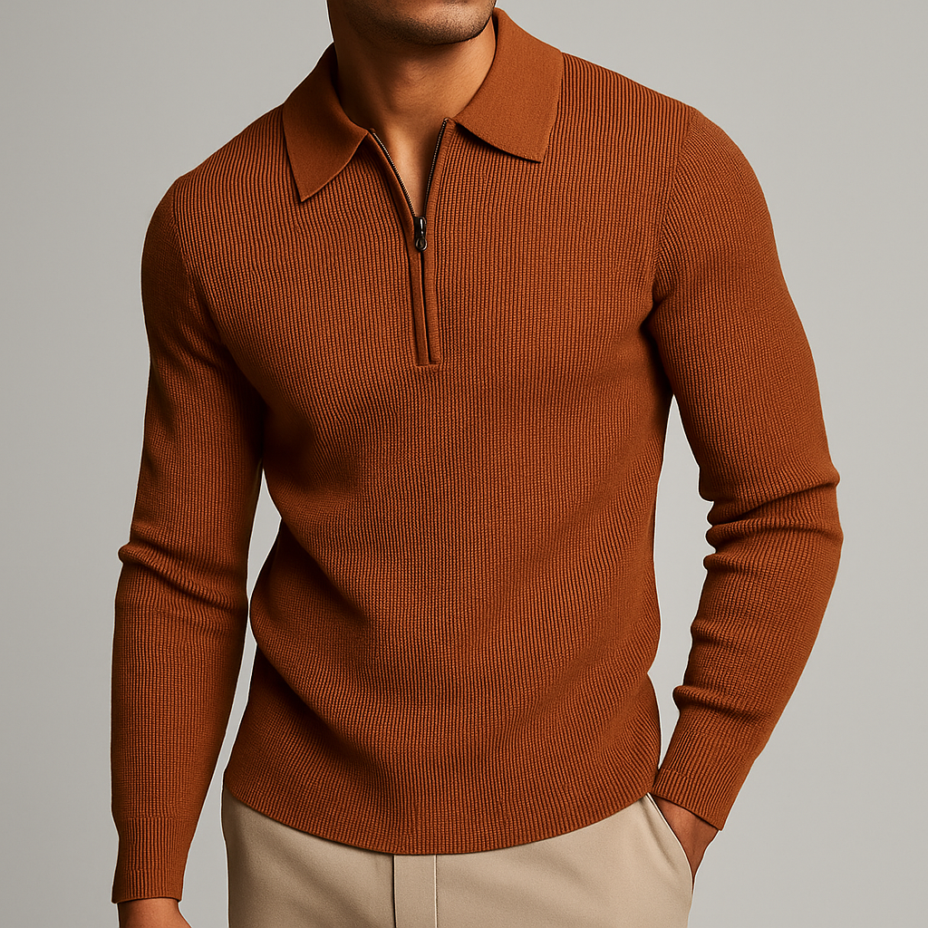 LOUIS & MARGOT | SWEAT CLASSIQUE EN MAILLE WAFFLE POUR HOMME