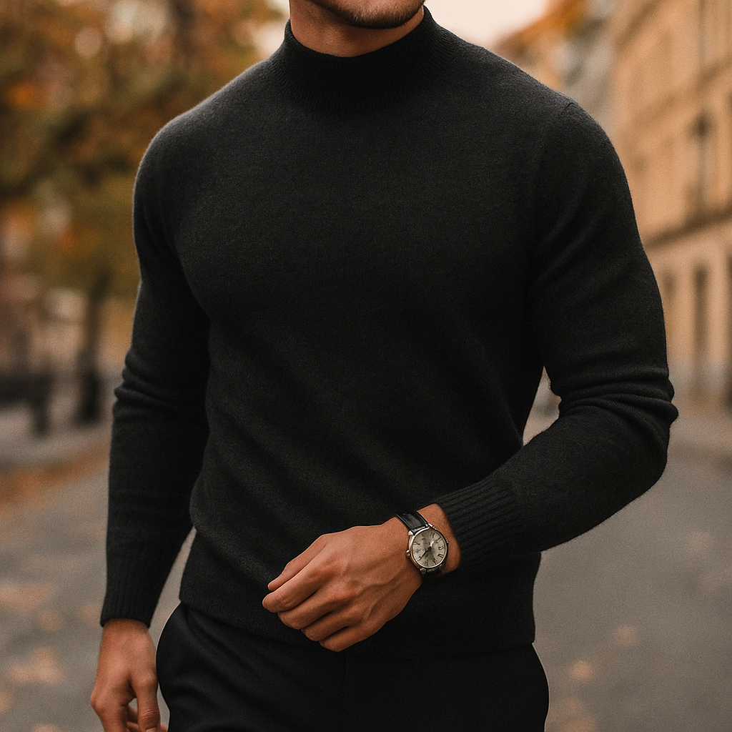 LOUIS & MARGOT | PULL DEMI-COL POUR HOMMES
