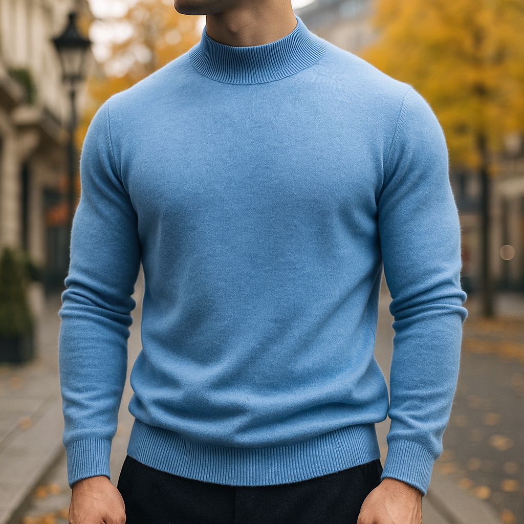 LOUIS & MARGOT | PULL DEMI-COL POUR HOMMES