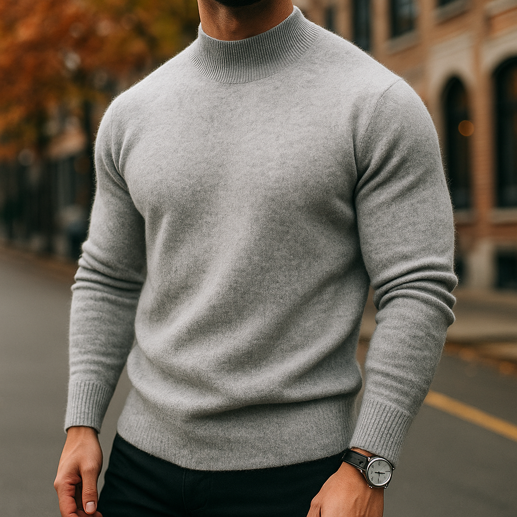 LOUIS & MARGOT | PULL DEMI-COL POUR HOMMES