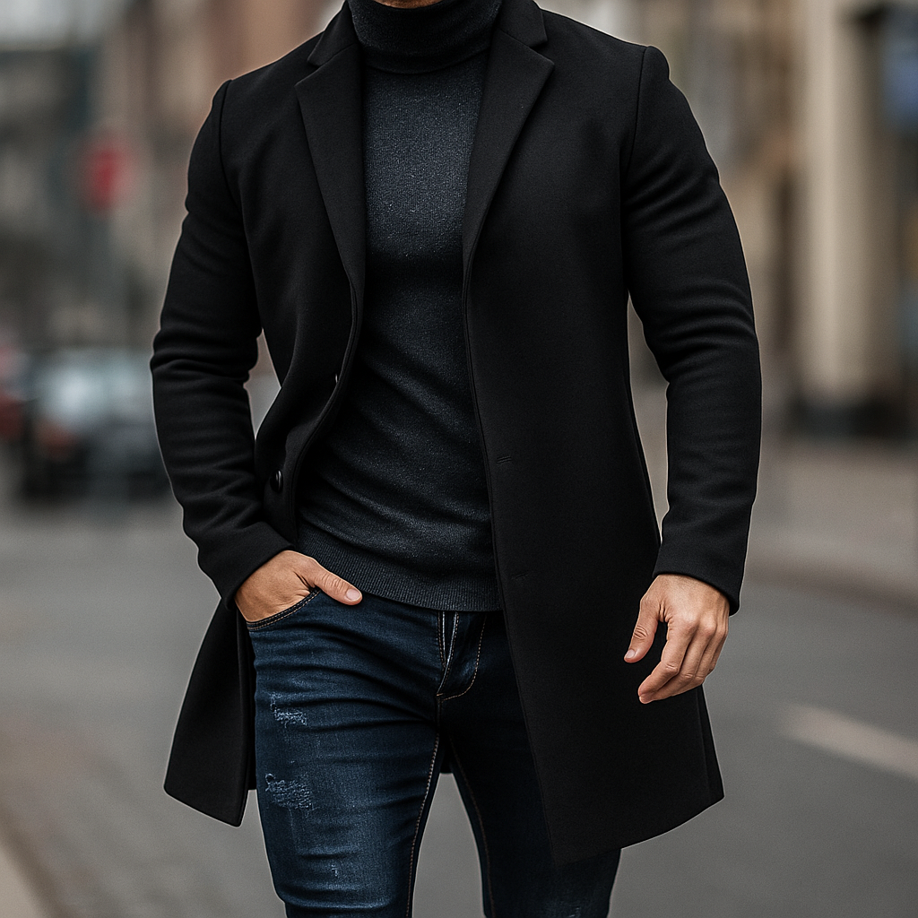 LOUIS & MARGOT | TRENCH EN LAINE POUR HOMMES