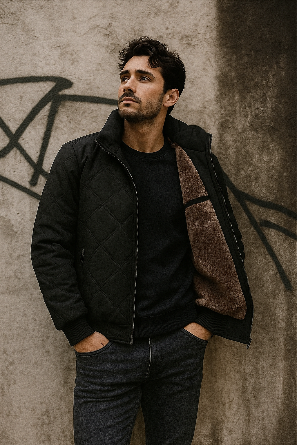 LOUIS & MARGOT | VESTE D'HIVER REMPLIE POUR HOMME