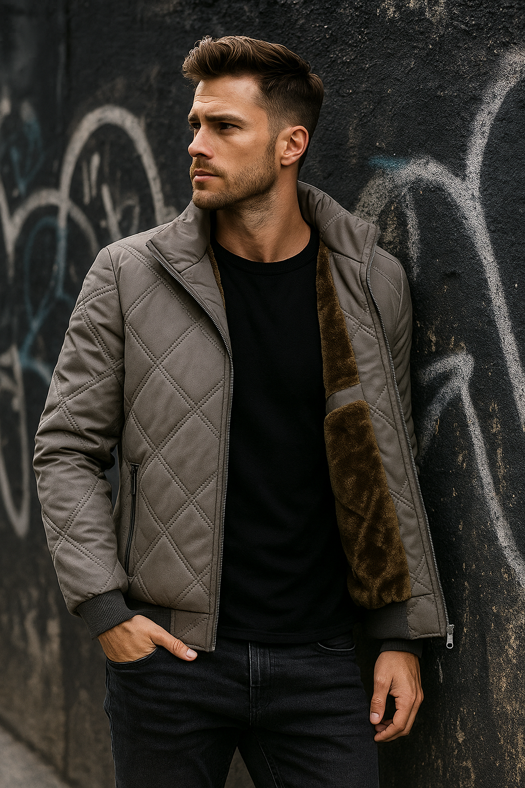 LOUIS & MARGOT | VESTE D'HIVER REMPLIE POUR HOMME
