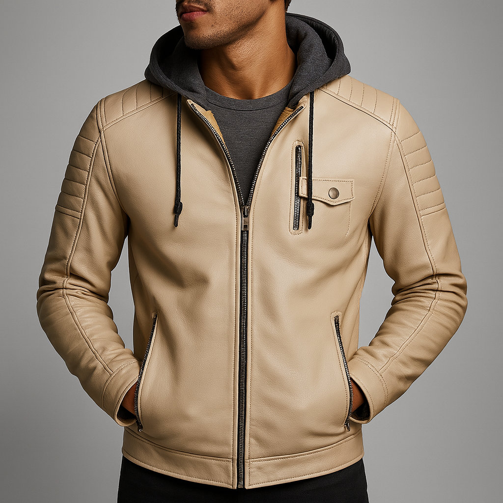 LOUIS & MARGOT | VESTE À CAPUCHE ÉLÉGANTE ET RAFFINÉE POUR HOMME