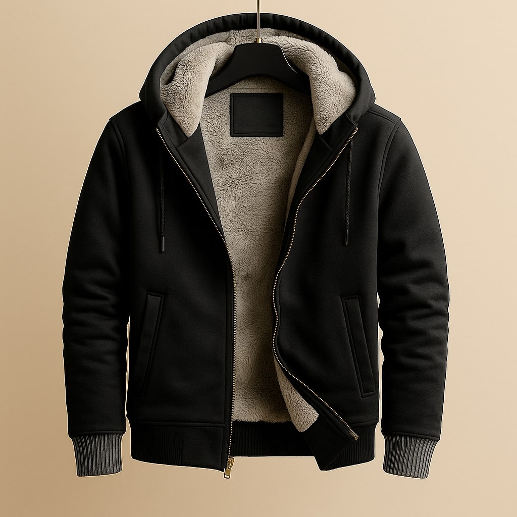 LOUIS & MARGOT | VESTE DOUBLÉE À CAPUCHE POUR LES HOMMES