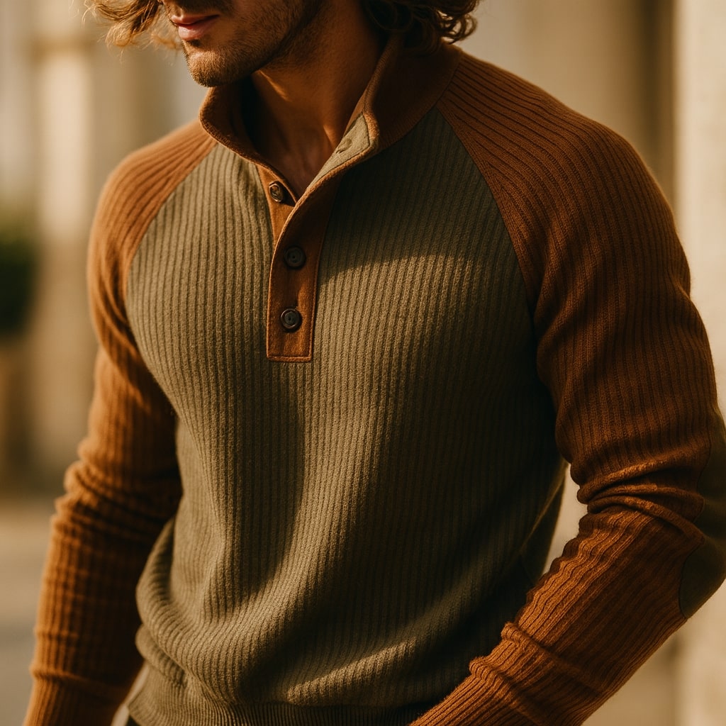 LOUIS & MARGOT | TRICOT CÔTELÉ POUR HOMME