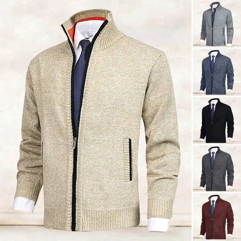 LOUIS & MARGOT | CARDIGAN HOMME À MANCHES LONGUES