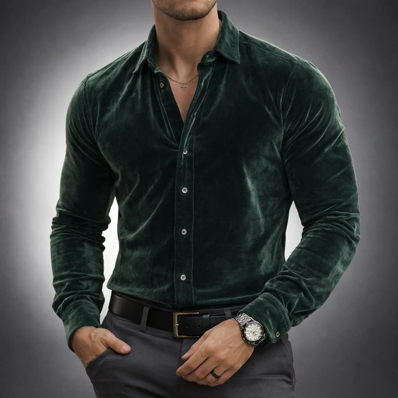 LOUIS & MARGOT | CHEMISE EN VELOURS POUR HOMME