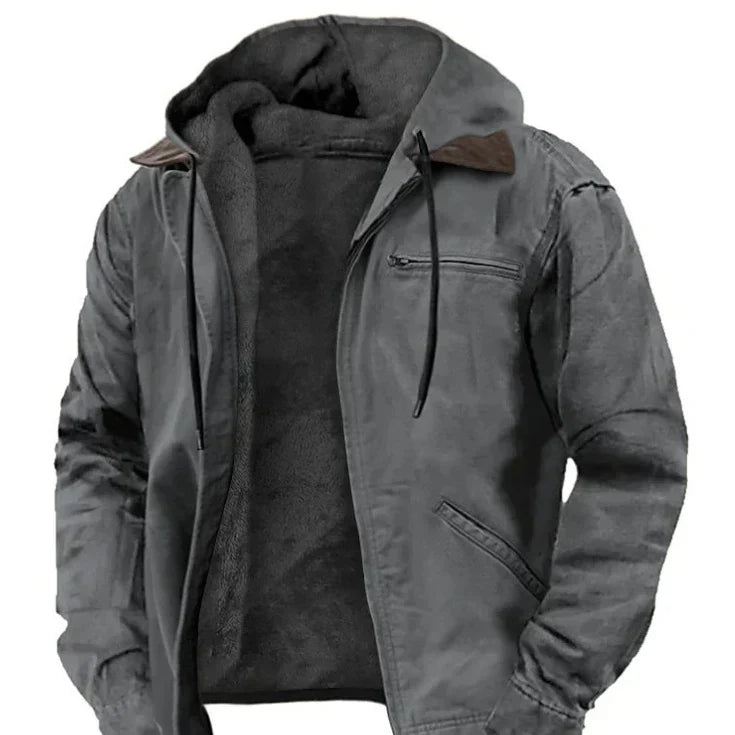 LOUIS & MARGOT | VESTE AVEC CAPUCHE POUR HOMME AUTOMNALE