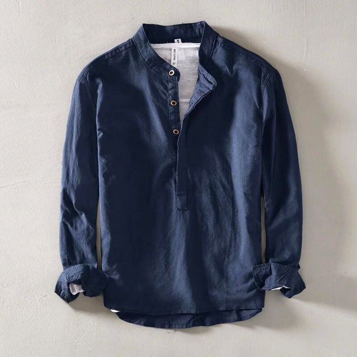 LOUIS & MARGOT | CHEMISE MINIMALISTE EN LIN POUR HOMME