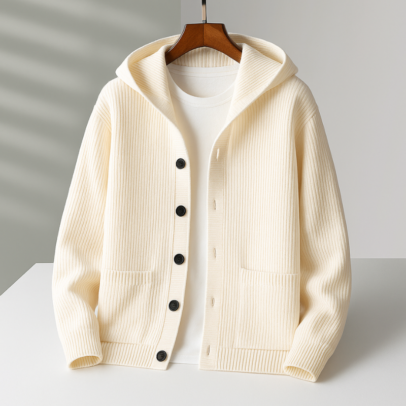 LOUIS & MARGOT | CARDIGAN EN LAINE POUR HOMME