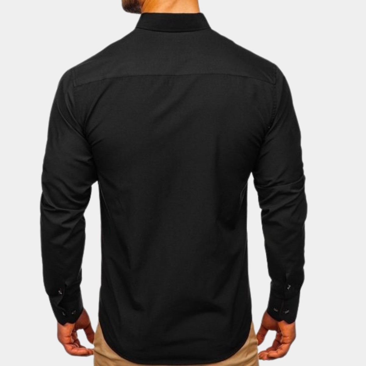 LOUIS & MARGOT | CHEMISE CLASSIQUE POUR HOMME À MANCHES LONGUES