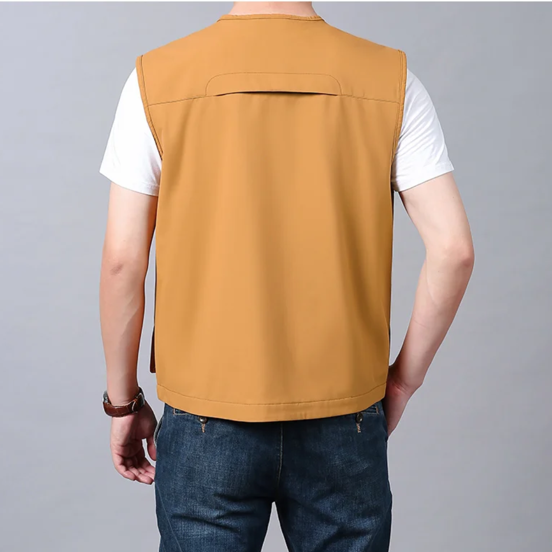 GILET CARGO RESPIRANT MULTI-POCHES
