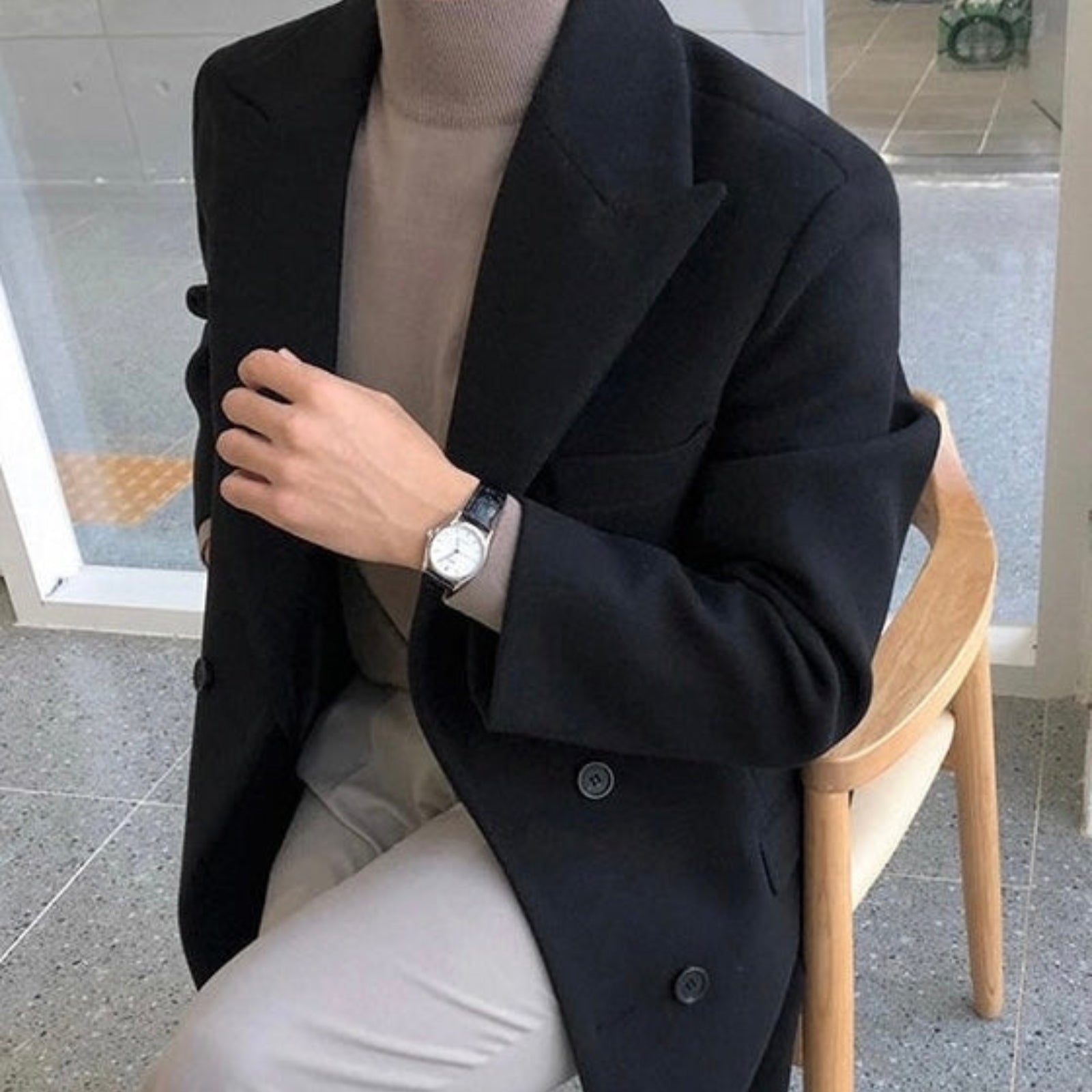 LOUIS & MARGOT | MANTEAU DOUBLÉ ÉLÉGANT POUR HOMME