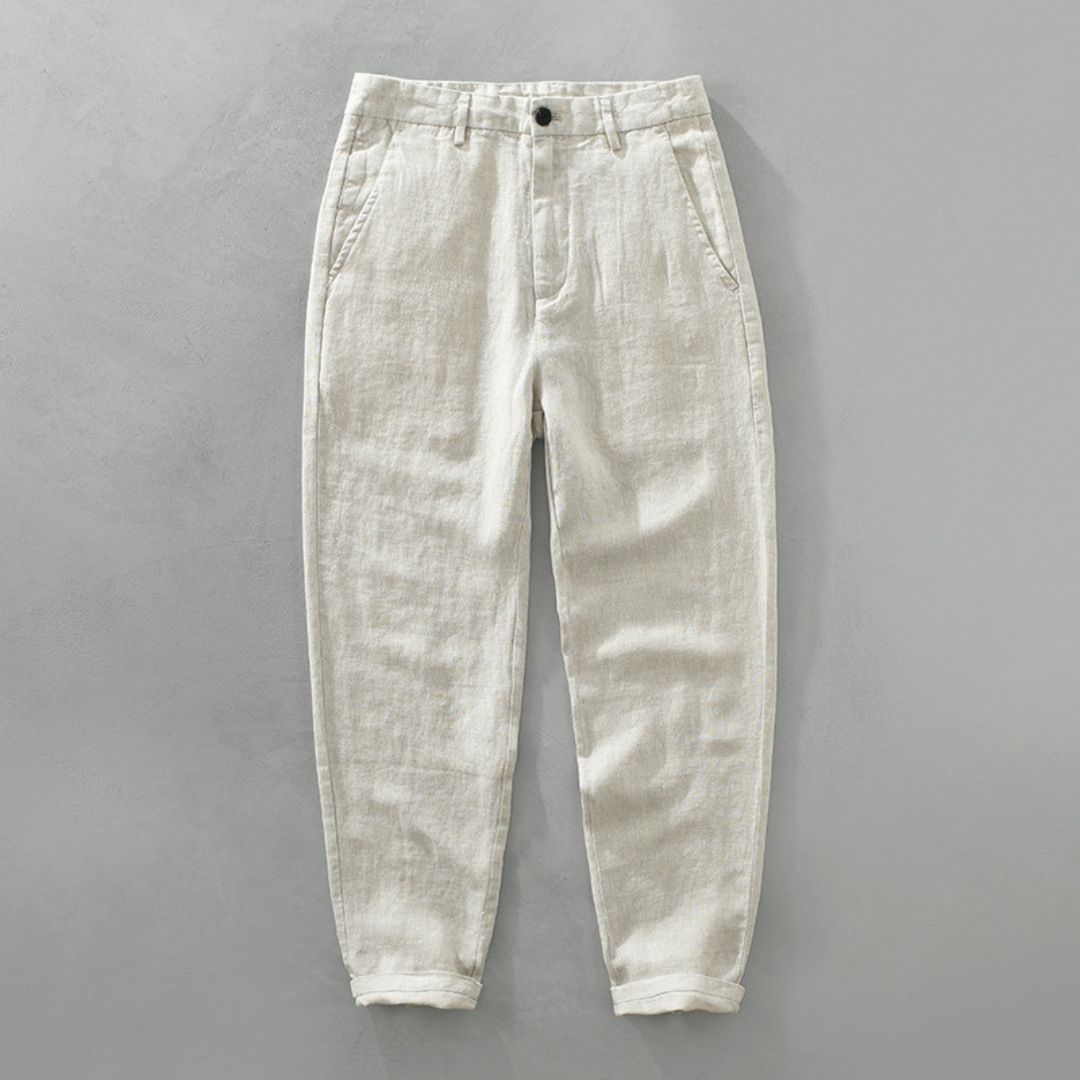 LOUIS & MARGOT | PANTALONS DROITS EN LIN
