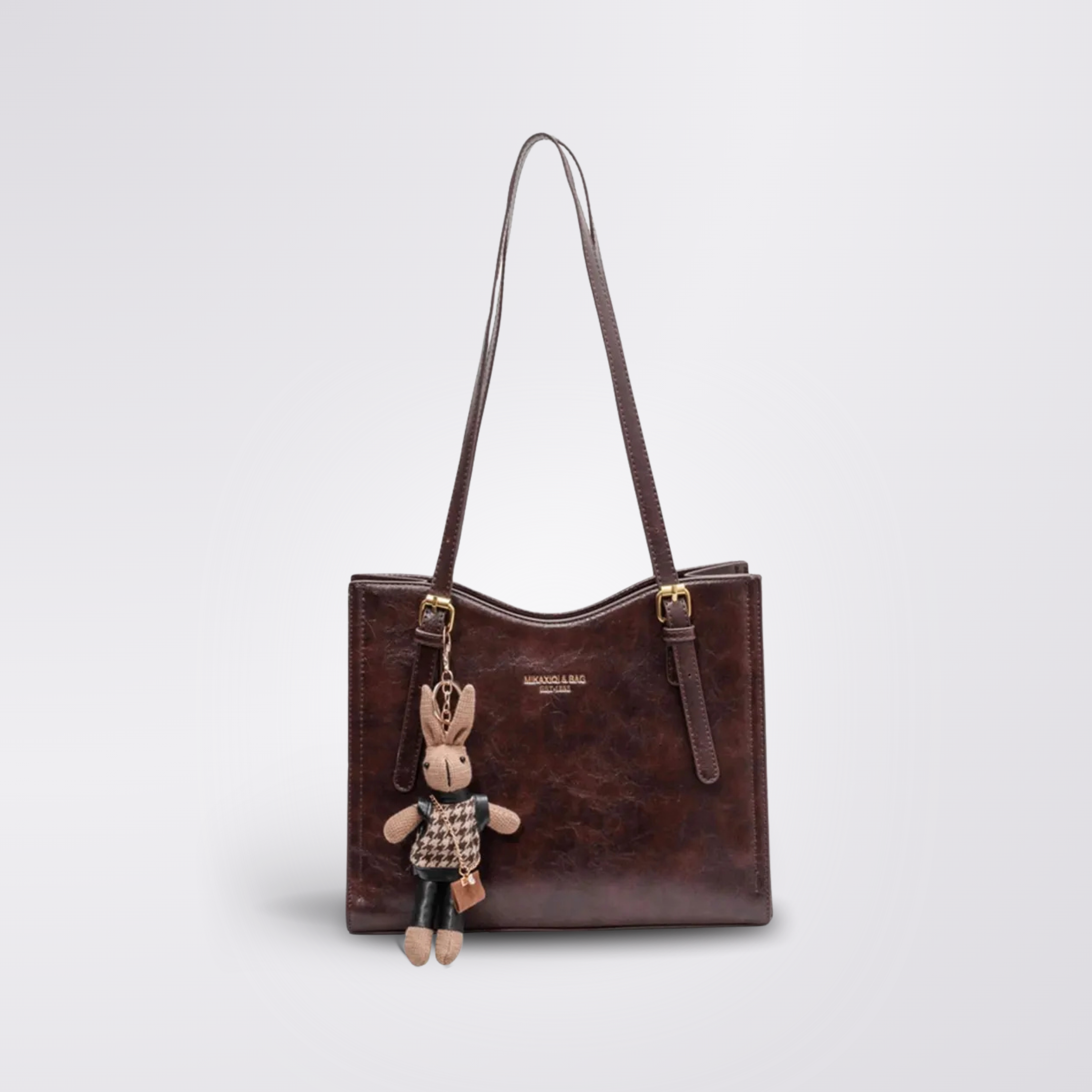 Lena | Sac à Bandoulière Vintage en Cuir Vegan