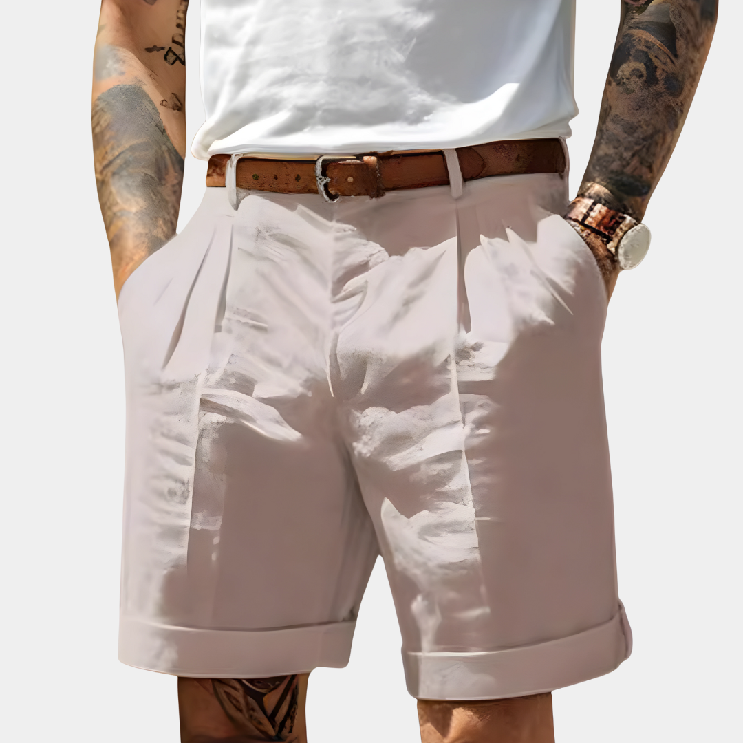 LOUIS & MARGOT | BERMUDAS ÉLÉGANTS EN COTON RESPIRANT