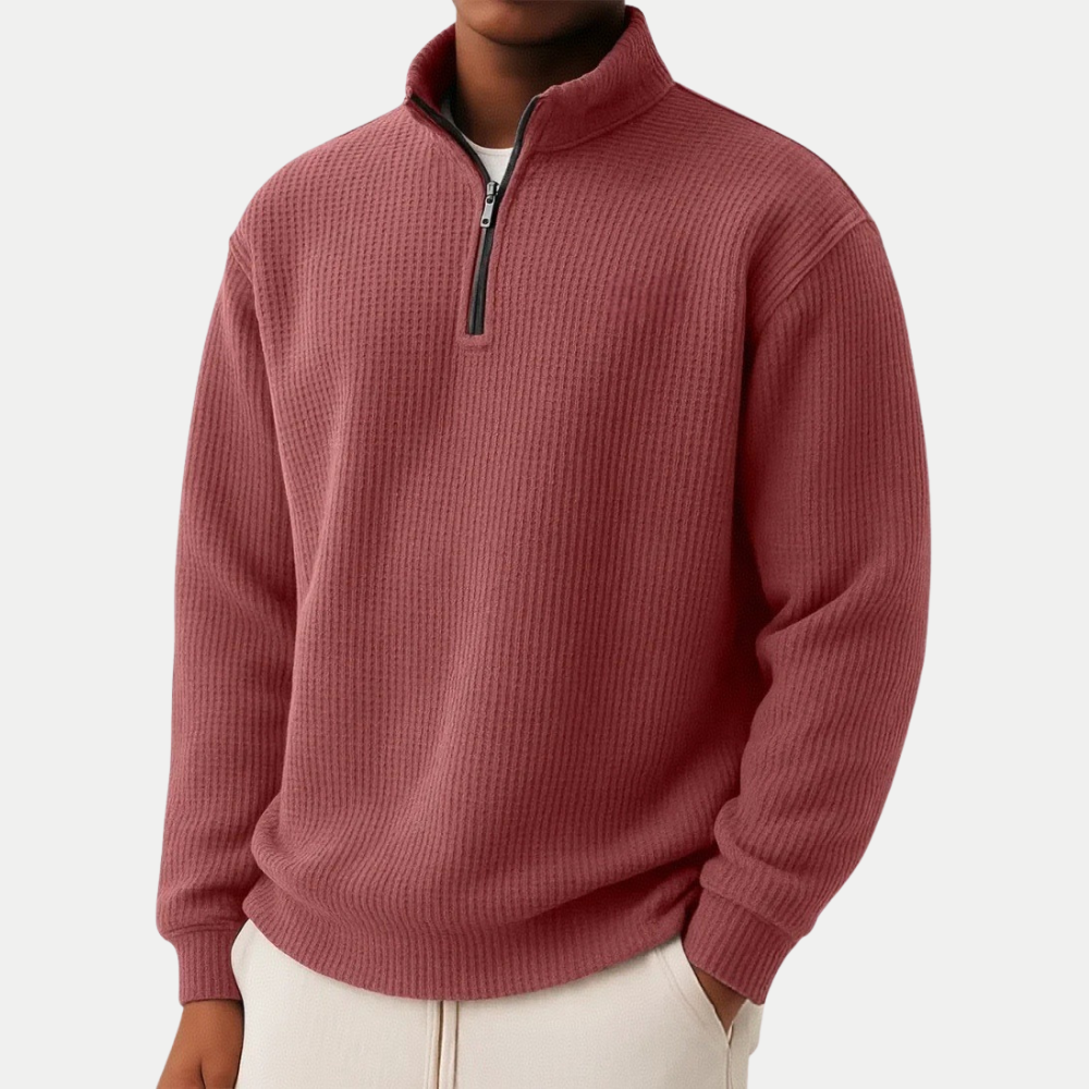 LOUIS & MARGOT | PULL ZIPPÉ ÉLÉGANT POUR HOMME