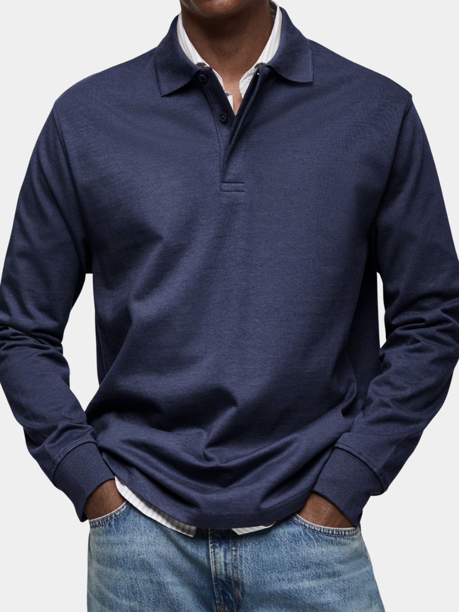LOUIS & MARGOT | POLO DE LUXE À MANCHES LONGUES
