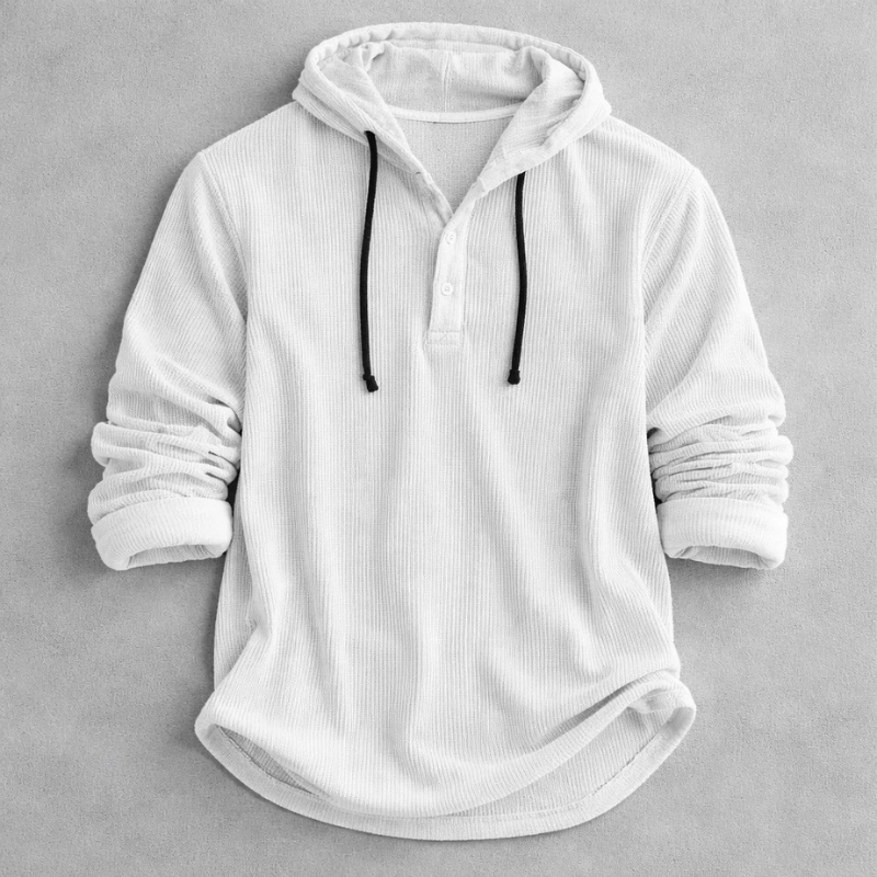 LOUIS & MARGOT | SWEAT À CAPUCHE EN VELOURS CÔTELÉ POUR HOMME