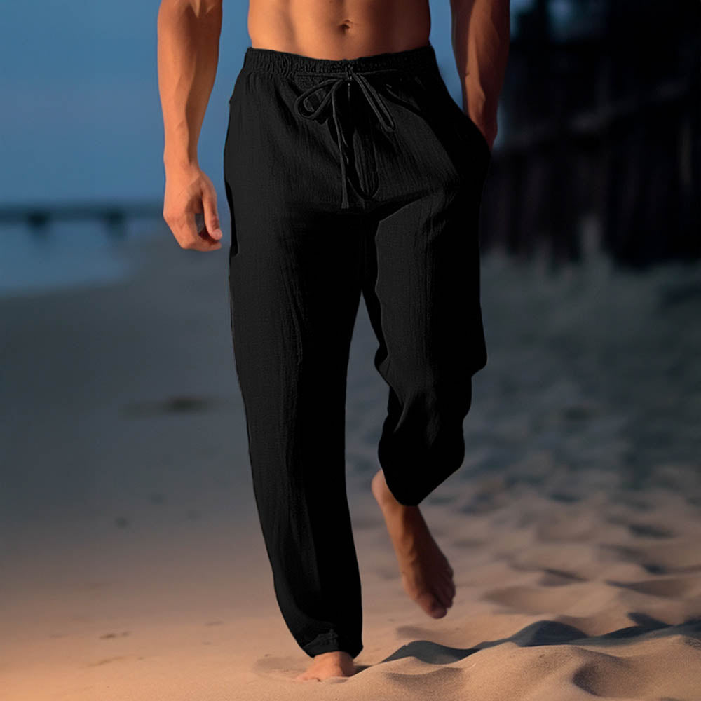 ANDRUS | PANTALONS EN LIN
