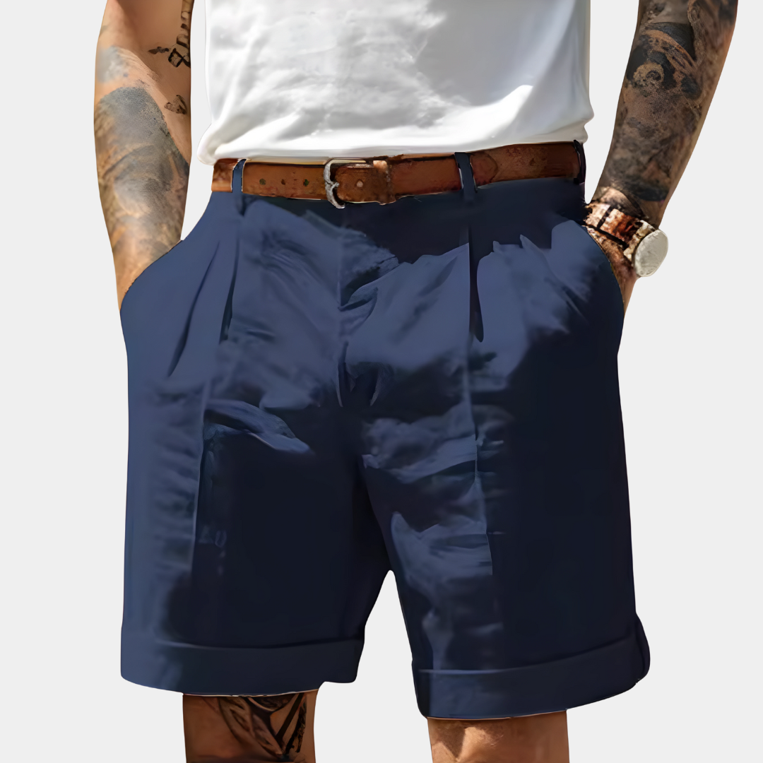 LOUIS & MARGOT | BERMUDAS ÉLÉGANTS EN COTON RESPIRANT
