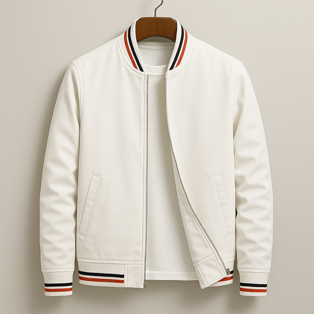 LOUIS & MARGOT | VESTE BOMBER D'ÉTÉ AVEC RAYURES