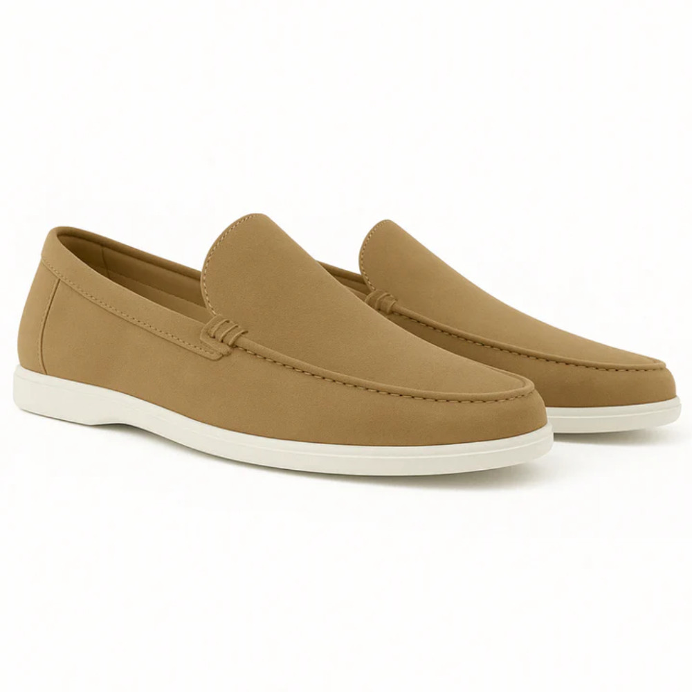 Mocassins en daim décontractés