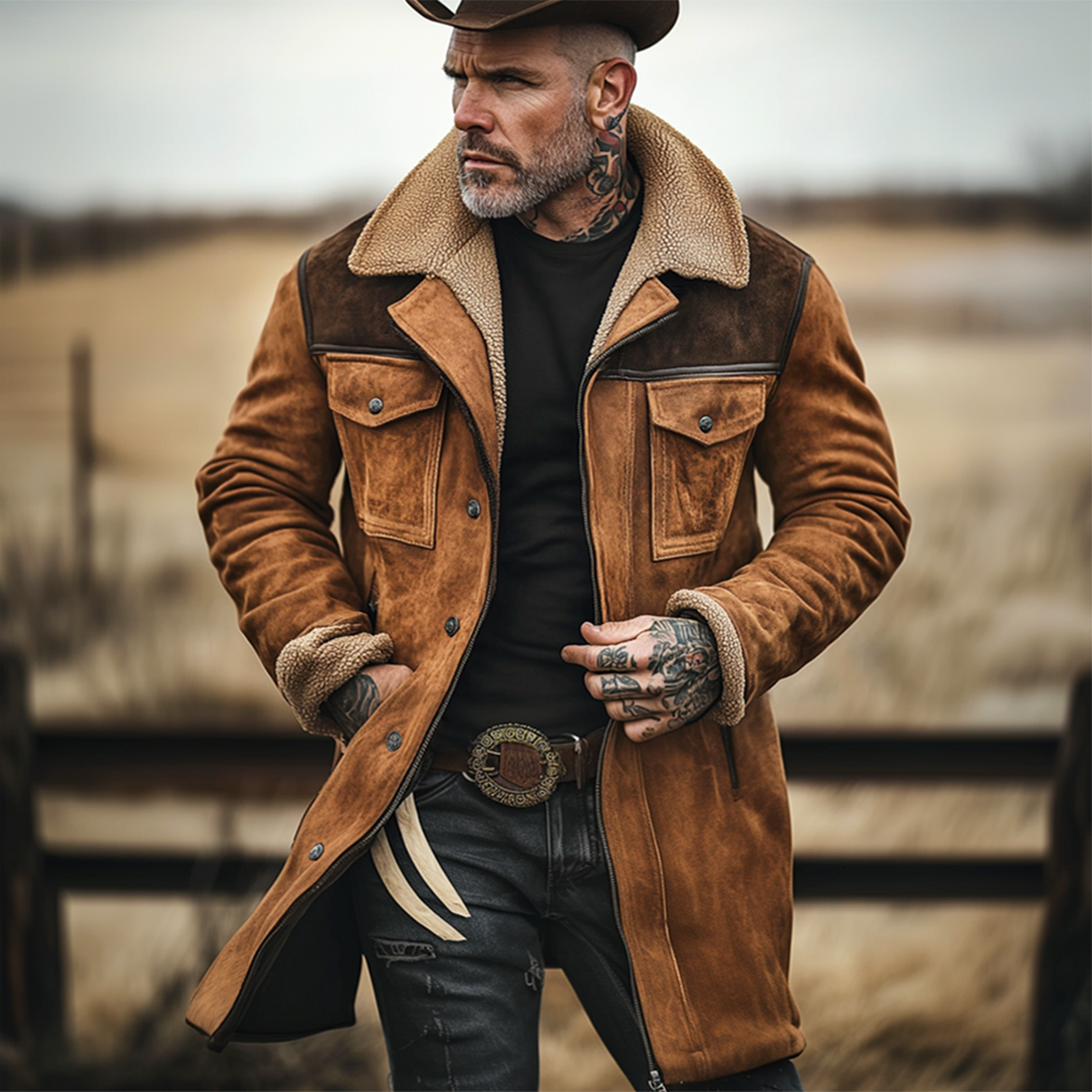 LOUIS & MARGOT | MANTEAU LONG CLASSIQUE POUR HOMME